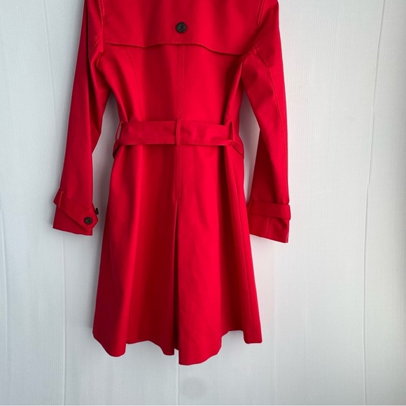 Hobbs Saskia trench coat red excellent condition size 6 - Picture 13 of 16